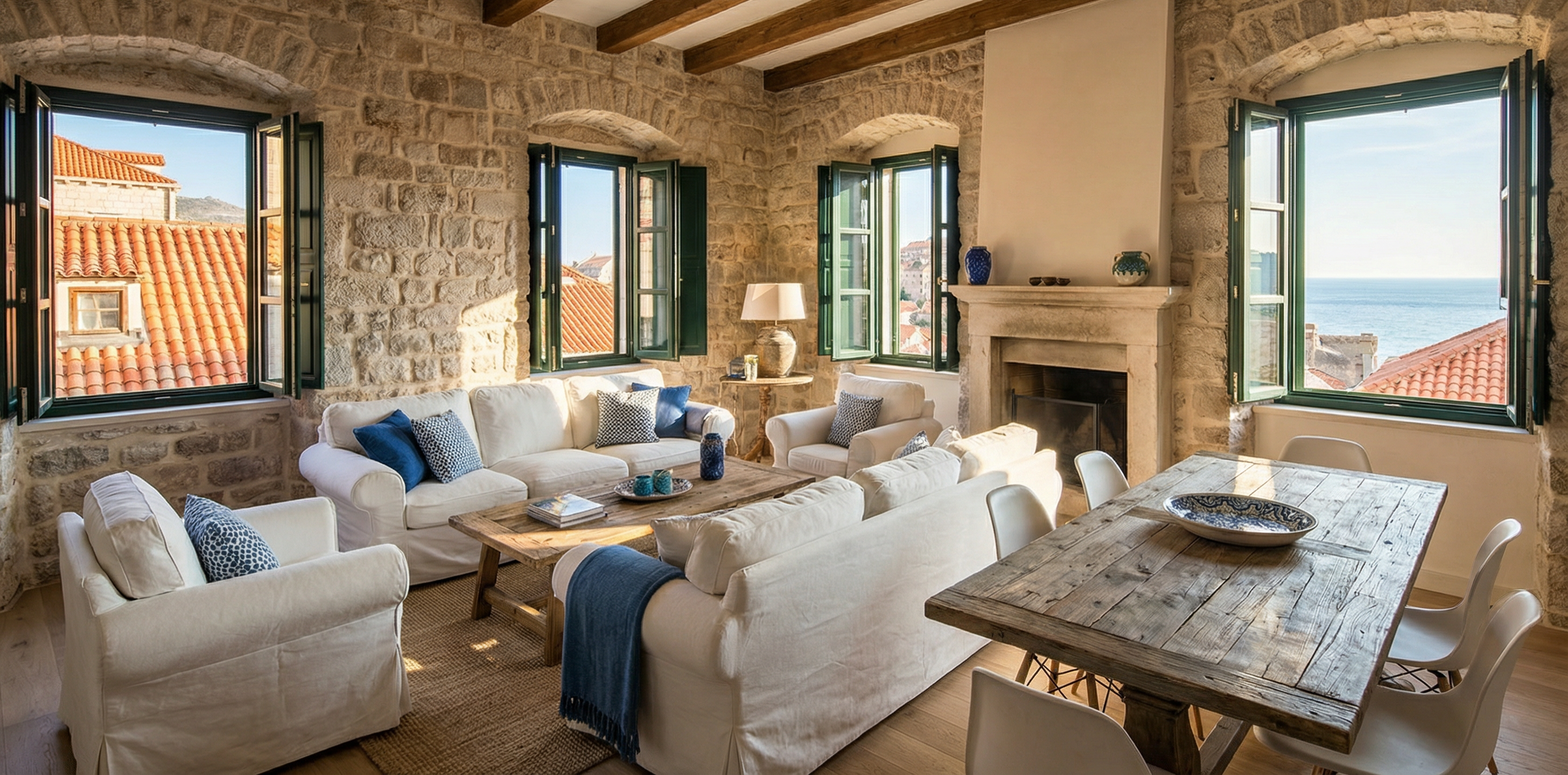 Premium accommodation in Dubrovnik - luxury apartment interior